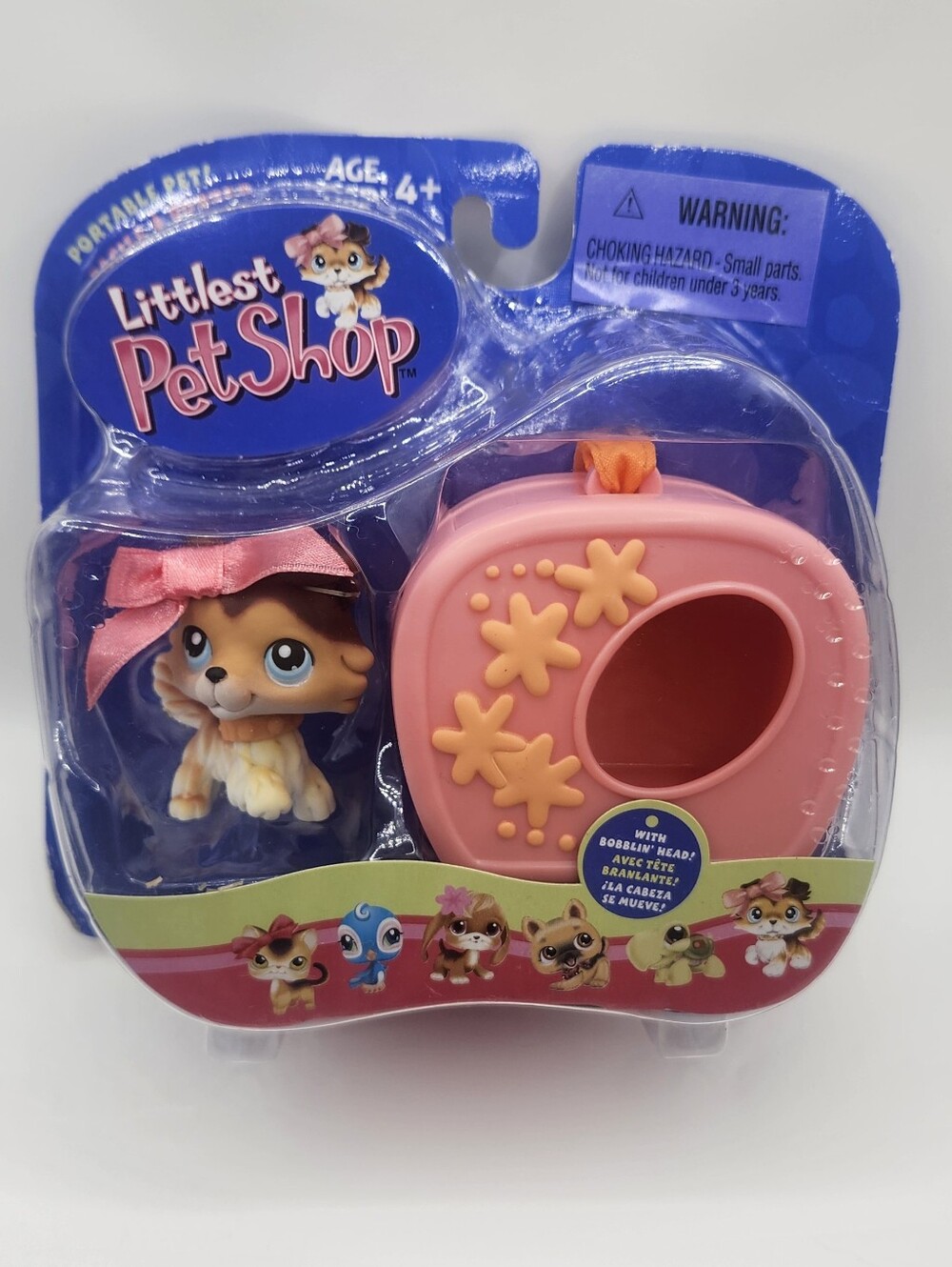 Authentic Littlest Pet Shop Collie #58 NIB Sealed Box Rare Collectors Hasbro HTF